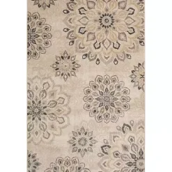 Best Kirklands Home Floral Mini Medallions Area Rug, 5x7 Tan