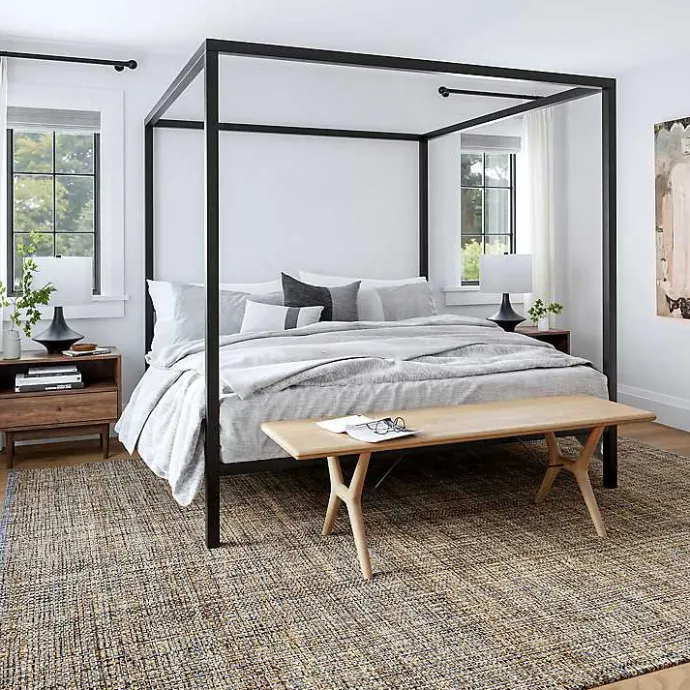 Best Kirklands Home Nona Emily Henderson x RugsUSA Area Rug, 4x6 Tan