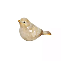 Hot Kirklands Home Porcelain Bird Figurines, Set of 4 Tan