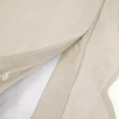 Discount Kirklands Home Tan Scallop Edge 3-pc. Full/Queen Duvet Cover Set