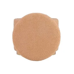 New Kirklands Home Sherpa Upholstered Storage Ottoman Tan