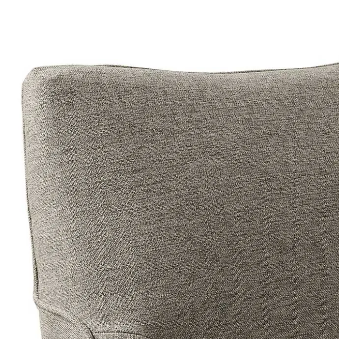 Sale Kirklands Home Skirted Swivel Martha Stewart Accent Chair Tan