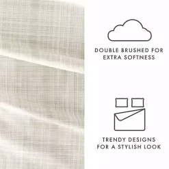 Kirklands Home Soft Thatch 3-pc. Twin Sheet Set Tan