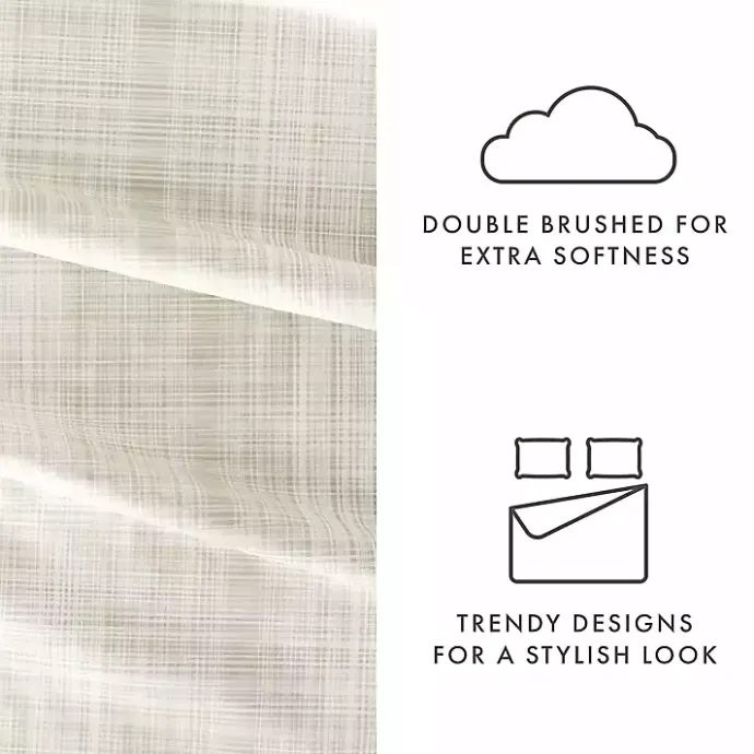 Kirklands Home Soft Thatch 3-pc. Twin Sheet Set Tan