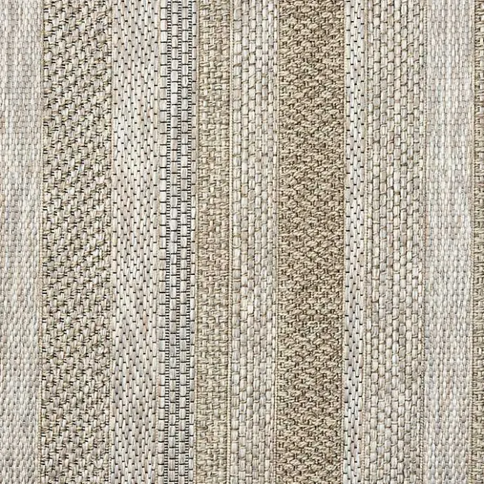 Best Kirklands Home Striped Indoor/Outdoor Area Rug, 7x9 Tan