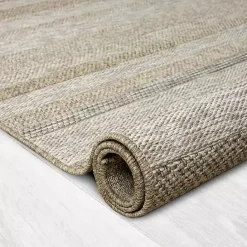 Best Kirklands Home Striped Indoor/Outdoor Area Rug, 7x9 Tan