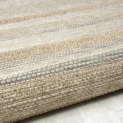 Best Kirklands Home Striped Indoor/Outdoor Area Rug, 7x9 Tan