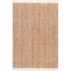 Sale Kirklands Home Woven Reese Area Rug, 5x8 Tan