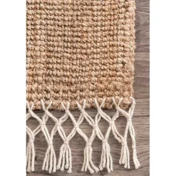 Sale Kirklands Home Woven Reese Area Rug, 5x8 Tan