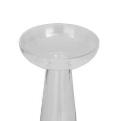 Clearance Kirklands Home Tapered Glass Pillar Candle Holders, Set of 3 Clear