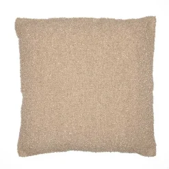 Hot Kirklands Home Taupe Boucle Handwoven Pillow Tan