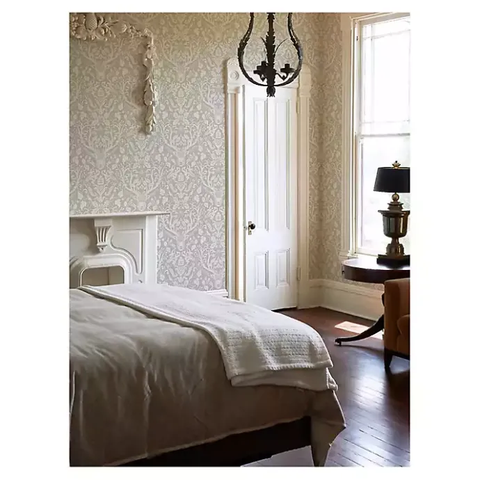 Outlet Kirklands Home Taupe Escape to the Forest Peel & Stick Wallpaper