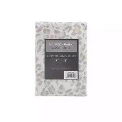 Outlet Kirklands Home Taupe Leopard Satin Standard 2-pc. Pillow Case Set