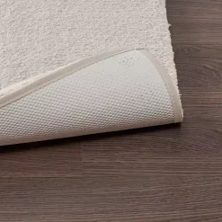 Outlet Kirklands Home Taupe Marshmallow Contour Bath Mat, 24 in. Ivory