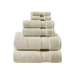 Discount Kirklands Home Taupe 6-pc. Cotton Bath Towel Set Brown