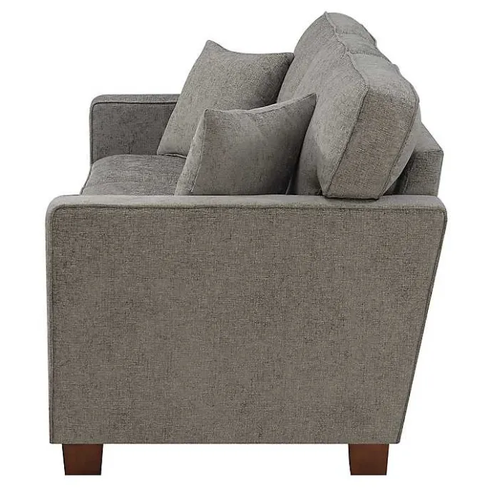 Best Kirklands Home Taupe Rutledge Sofa Gray