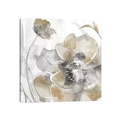 Hot Kirklands Home Taupe Spring Poppy Canvas Art Print