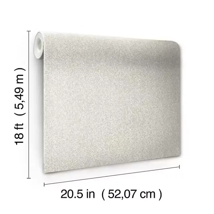 Clearance Kirklands Home Taupe Textured Cross Woven Peel & Stick Wallpaper Gray