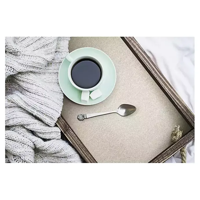 Clearance Kirklands Home Taupe Textured Cross Woven Peel & Stick Wallpaper Gray