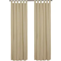 Best Kirklands Home Taupe Weathermate Blackout Curtain Panel, 54 in. Tan