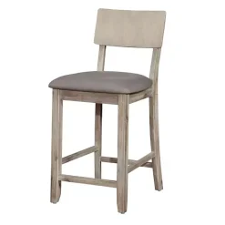 Clearance Kirklands Home Taylor Wash Counter Stool Gray