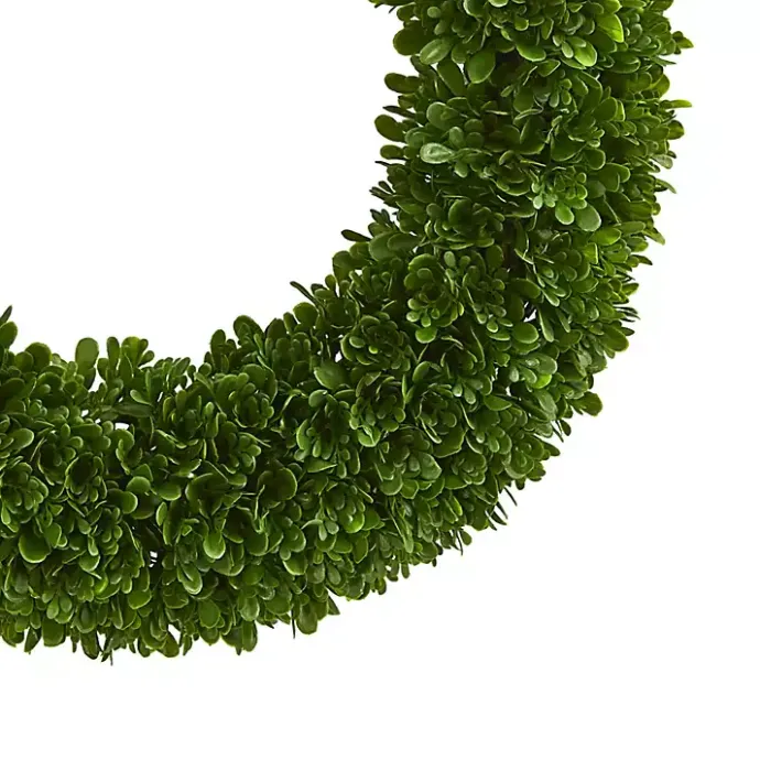 Outlet Kirklands Home Tea Leaf Wreath Green