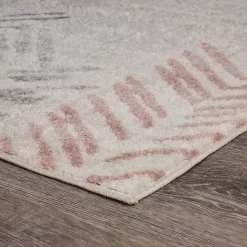 Hot Kirklands Home Teal and Pink Arrows Area Rug, 5x7