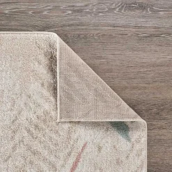 Hot Kirklands Home Teal and Pink Arrows Area Rug, 5x7