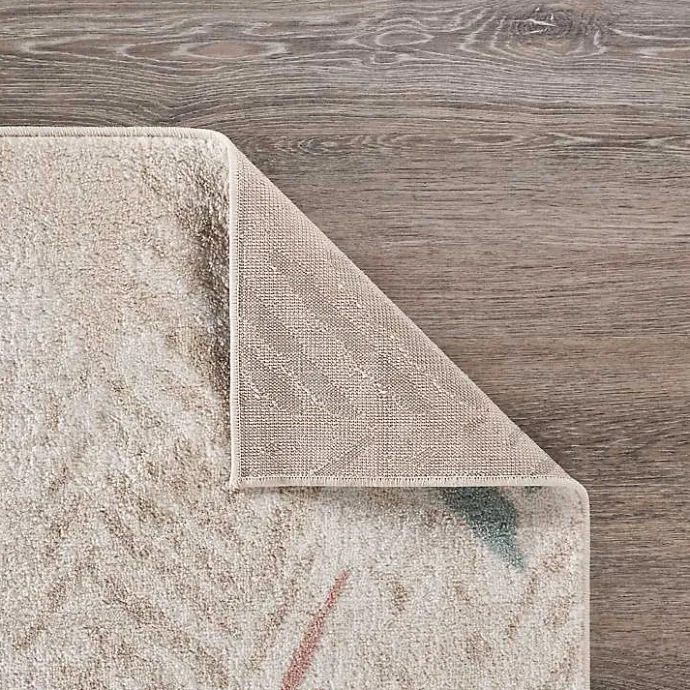 Hot Kirklands Home Teal and Pink Arrows Area Rug, 5x7