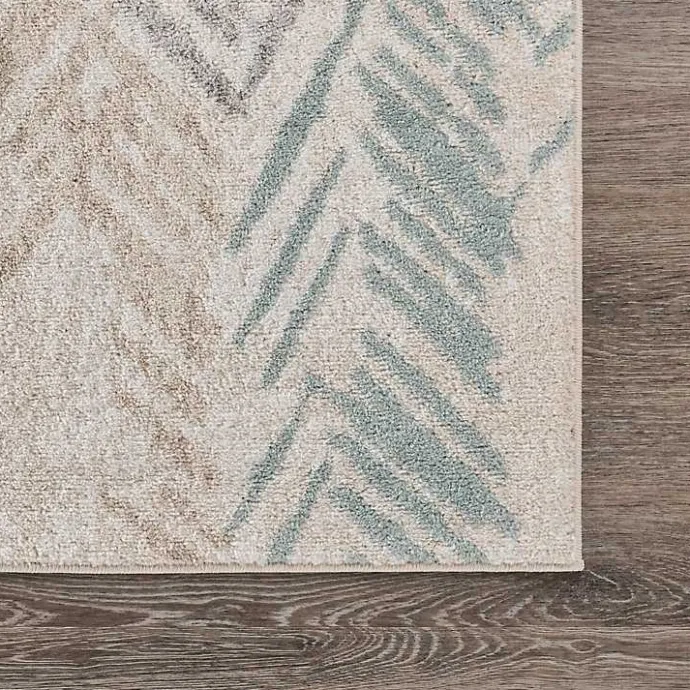 Hot Kirklands Home Teal and Pink Arrows Area Rug, 5x7