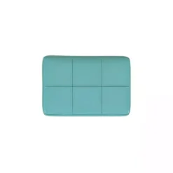 Outlet Kirklands Home Teal Faux Leather Claridge Bar Stool Blue