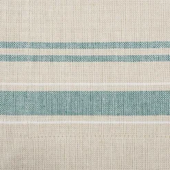 Outlet Kirklands Home Teal French Stripe Placemats, Set of 6 Green