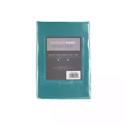 Sale Kirklands Home Teal Satin Standard 2-pc. Pillow Case Set Blue