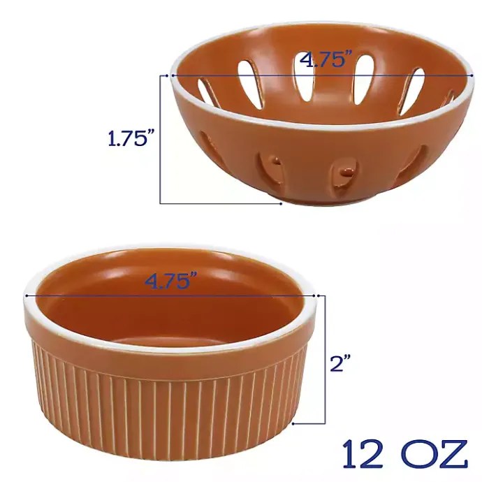 Sale Kirklands Home Tempo Terracotta 7-pc. Countertop Accessory Set Brown
