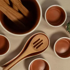 Sale Kirklands Home Tempo Terracotta 6-pc. Countertop Accessory Set Brown