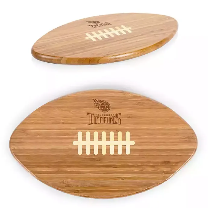 Clearance Kirklands Home Tennessee Tis Bamboo Football Cutting Board Tan