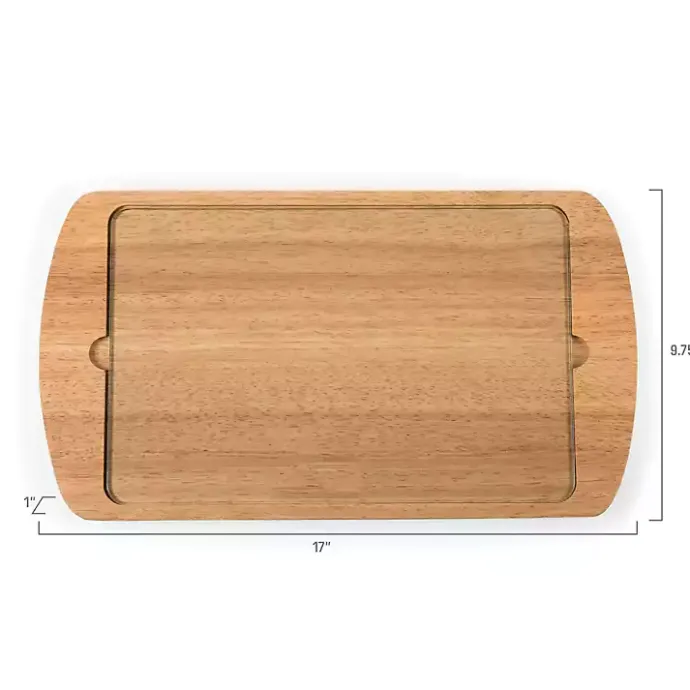 Clearance Kirklands Home Tennessee Volunteers Wood and Glass Serving Board