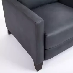 New Kirklands Home Teramo Steel Recliner Blue