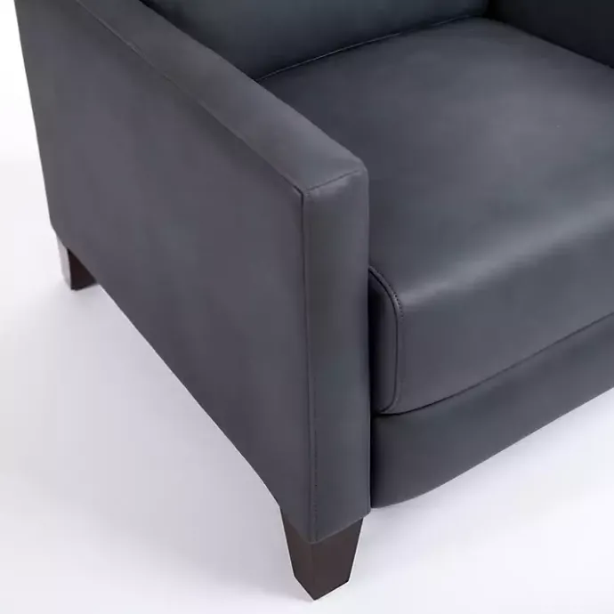 New Kirklands Home Teramo Steel Recliner Blue