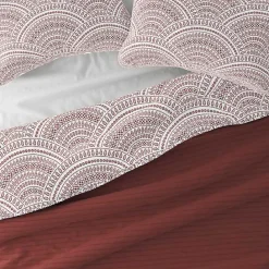 New Kirklands Home Terra Scalloped Reversible 3-pc. Queen Quilt Set