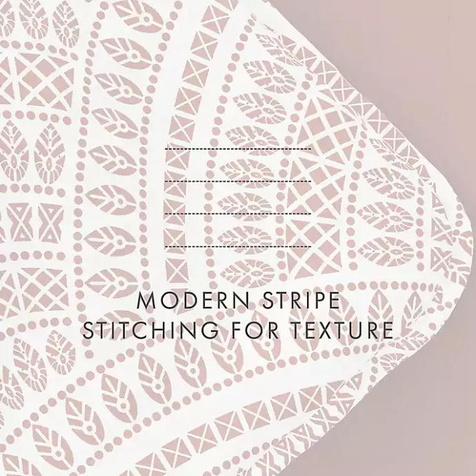 New Kirklands Home Terra Scalloped Reversible 3-pc. Queen Quilt Set