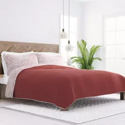 Online Kirklands Home Terra Scalloped Reversible 3-pc. King Quilt Set