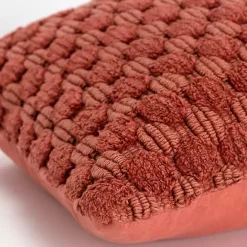 Sale Kirklands Home Terracotta Looped Cotton Throw Pillow Orange