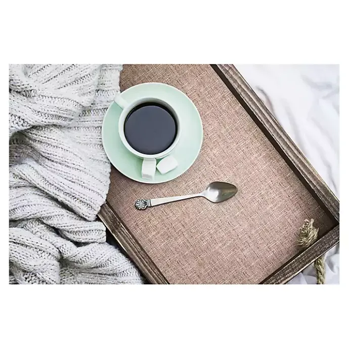 Outlet Kirklands Home Terracotta Textu Poplin Peel & Stick Wallpaper Red