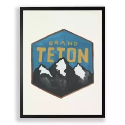 Clearance Kirklands Home Teton National Park Framed Art Print