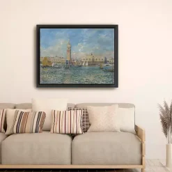 Discount Kirklands Home The Doge's Palace, Venice Canvas Art Print, 32x42 Blue