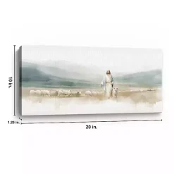 Sale Kirklands Home The Good Shepherd Canvas Art Print, 20x10 in.