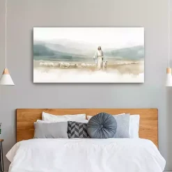 New Kirklands Home The Good Shepherd Canvas Art Print, 60x30 in.