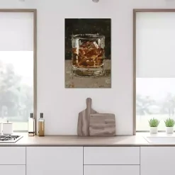 Outlet Kirklands Home The Hard Stuff Canvas Art Print