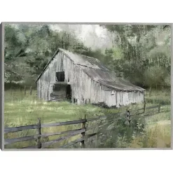 Kirklands Home The Old Barn Framed Canvas Art Print